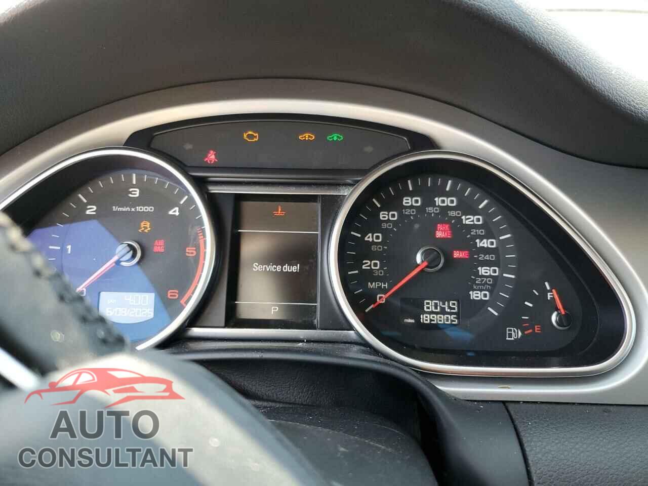 AUDI Q7 2012 - WA1VMAFE5CD004345
