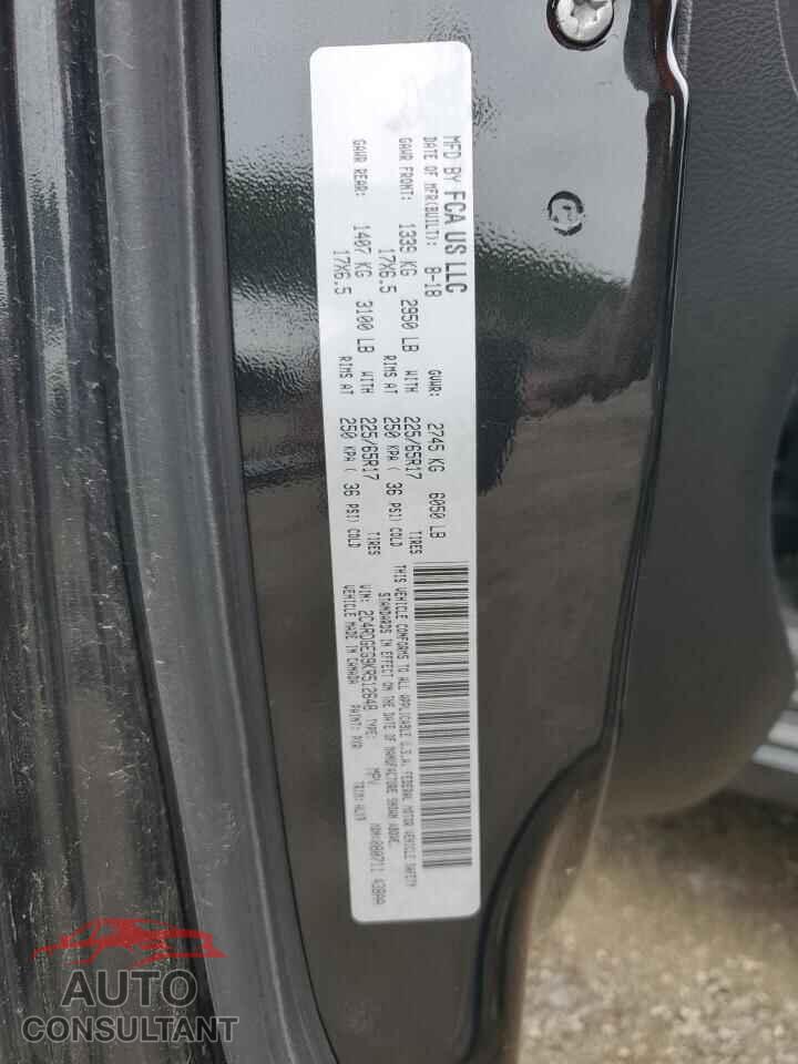 DODGE CARAVAN 2019 - 2C4RDGEG9KR512648