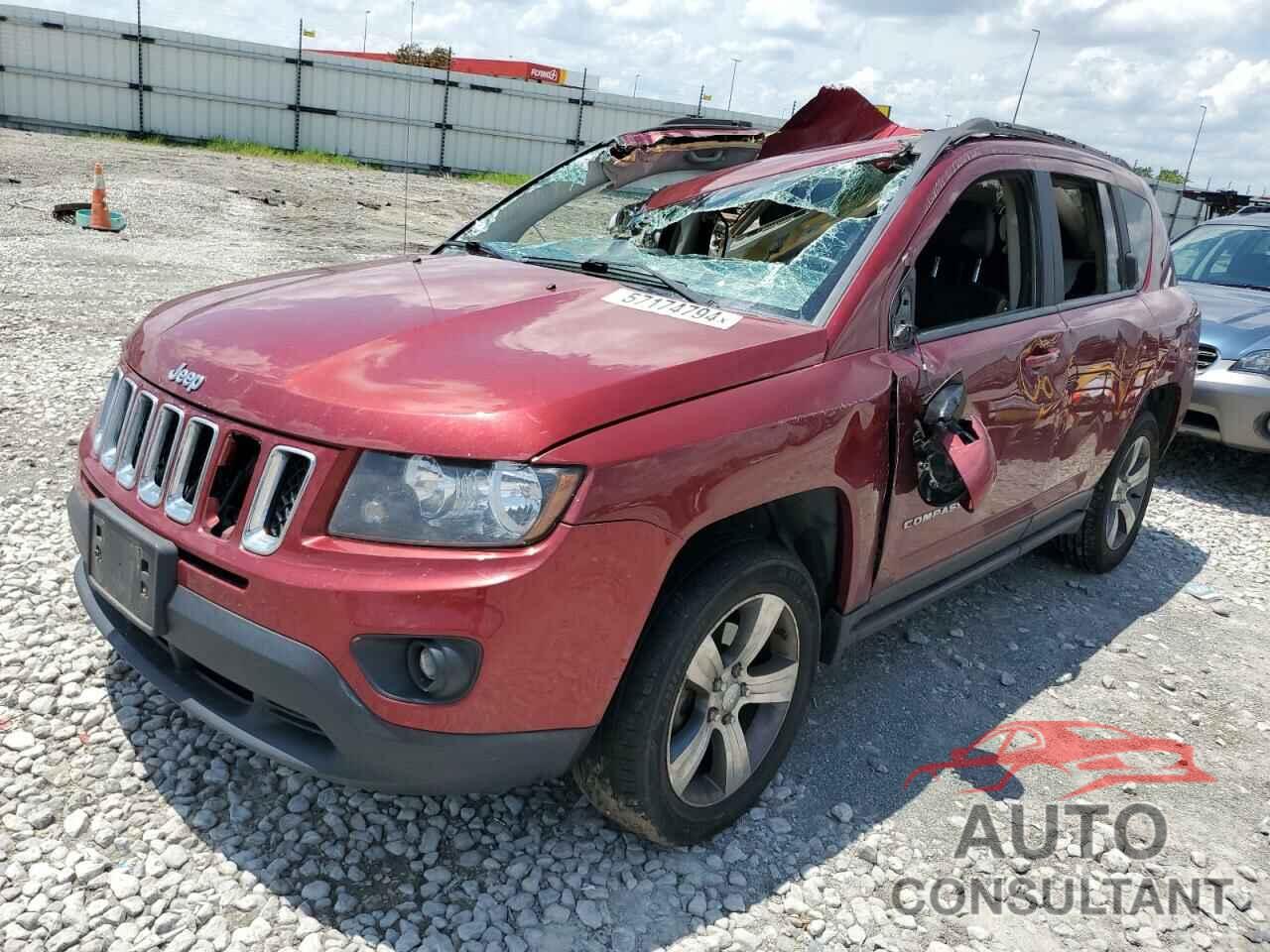 JEEP COMPASS 2017 - 1C4NJCEB6HD185058