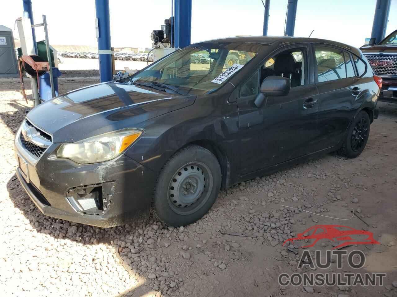 SUBARU IMPREZA 2012 - JF1GPAA69CG216319