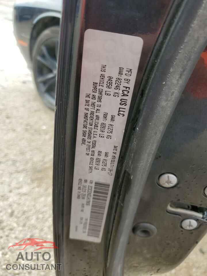 DODGE CHALLENGER 2018 - 2C3CDZAG5JH178036