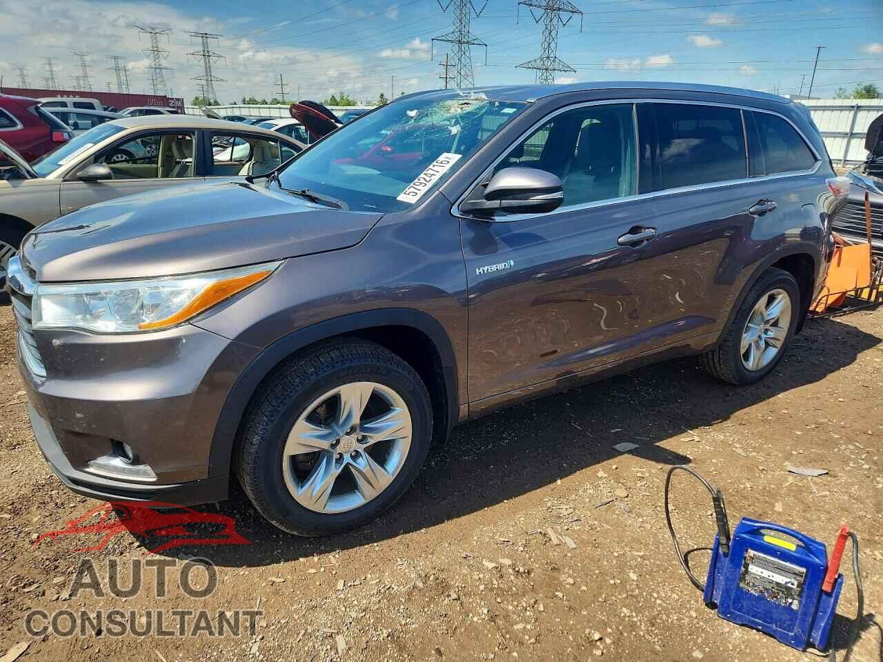 TOYOTA HIGHLANDER 2015 - 5TDDCRFHXFS008560