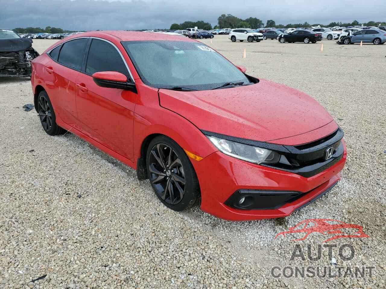 HONDA CIVIC 2019 - 2HGFC2E89KH516563