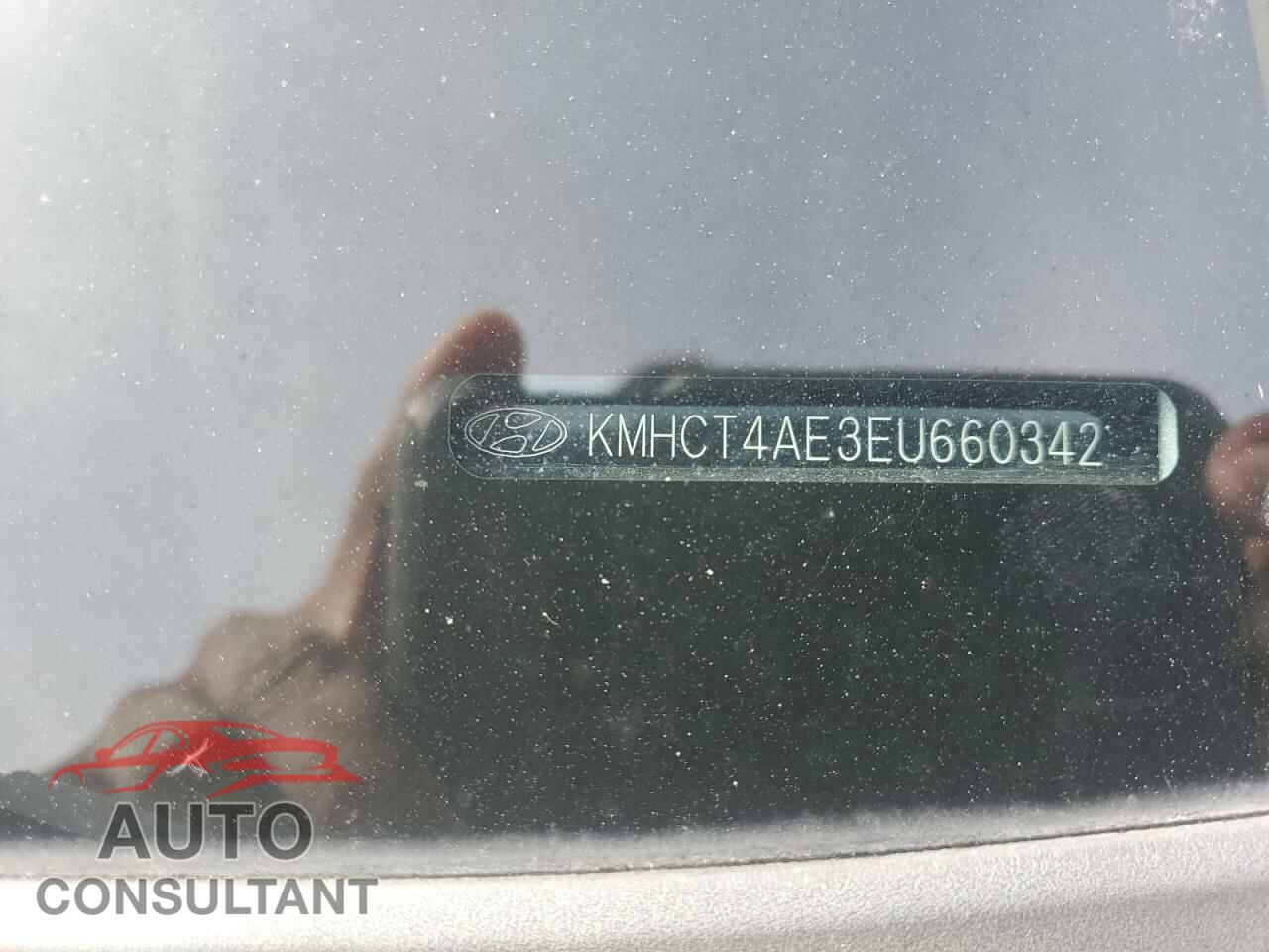 HYUNDAI ACCENT 2014 - KMHCT4AE3EU660342