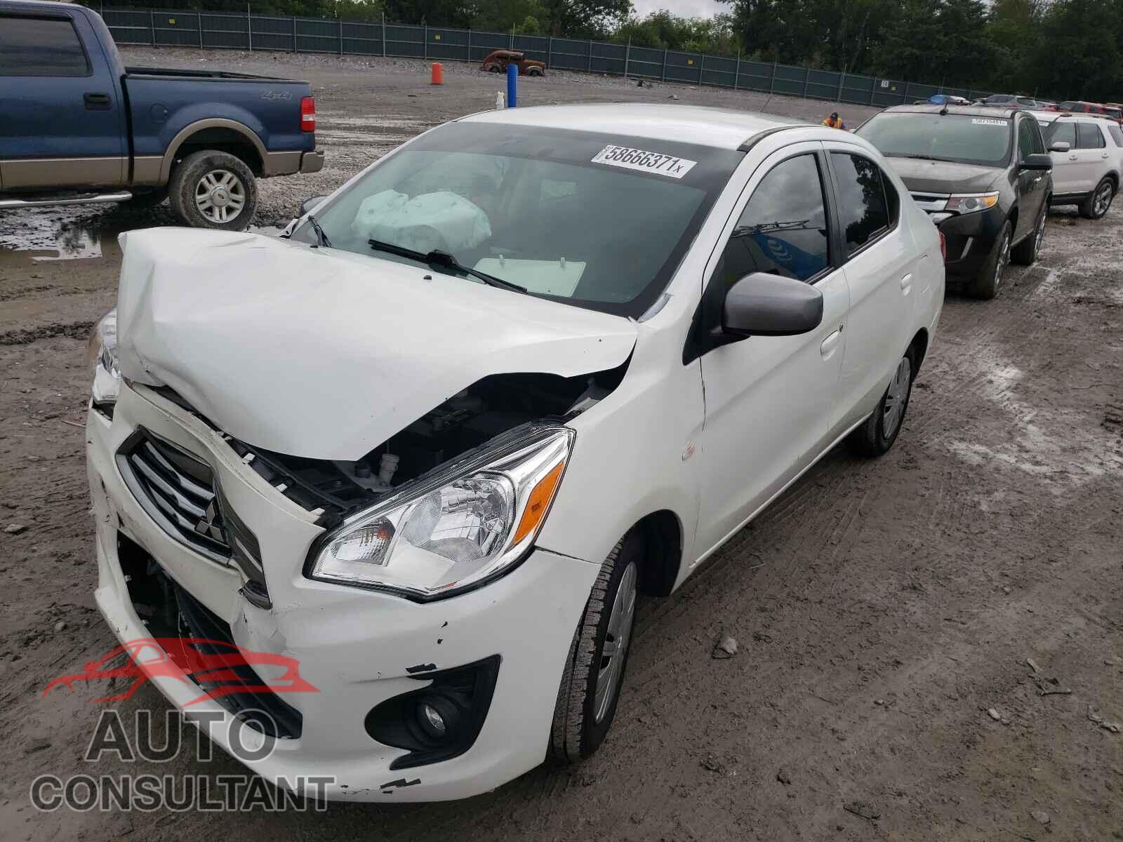 MITSUBISHI MIRAGE 2017 - ML32F3FJXHHF13655