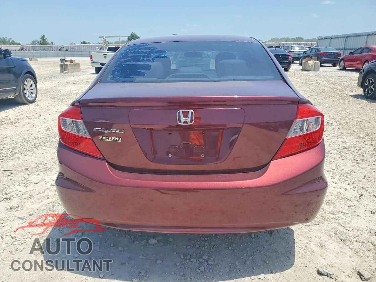 HONDA CIVIC 2012 - 19XFB2F59CE003722