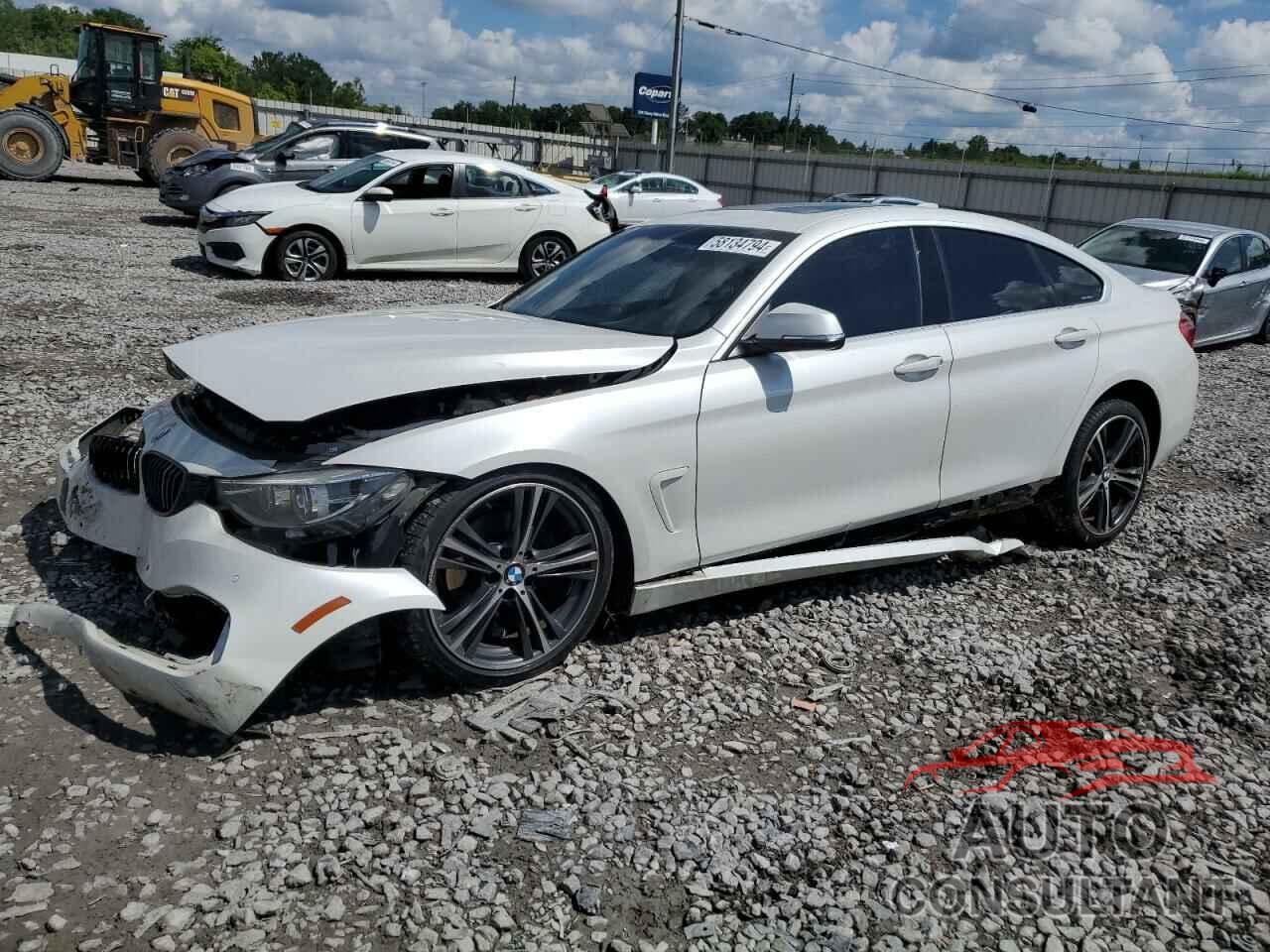 BMW 4 SERIES 2018 - WBA4J1C53JBG78887