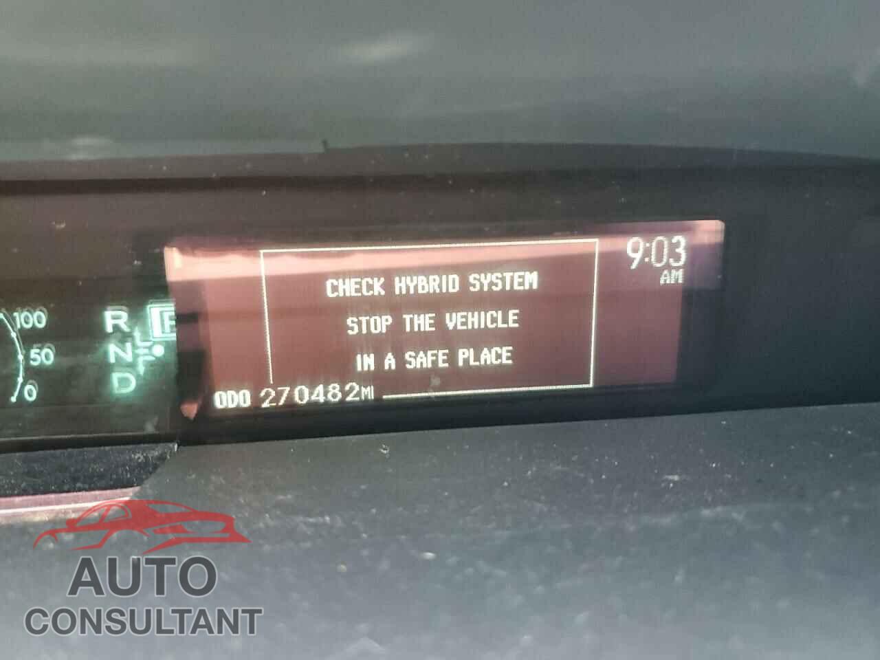 TOYOTA PRIUS 2012 - JTDKN3DU8C1584543
