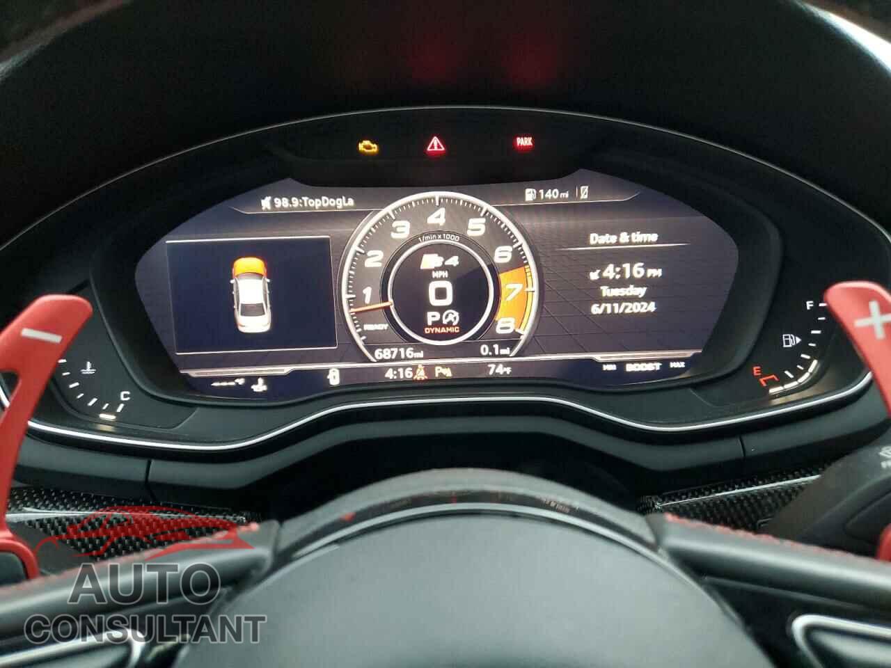 AUDI S4/RS4 2018 - WAUC4AF43JA062924