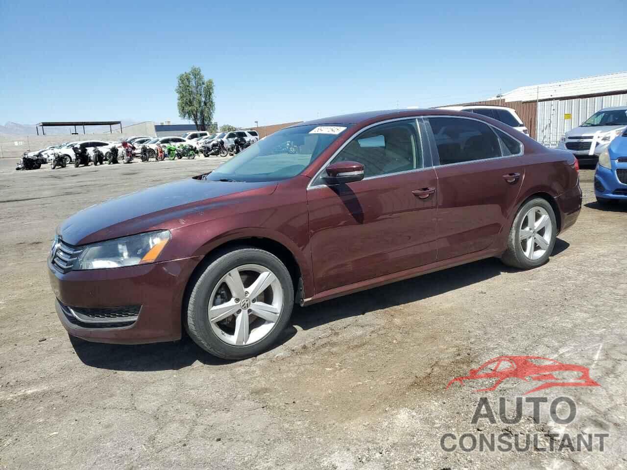 VOLKSWAGEN PASSAT 2013 - 1VWBN7A39DC123275