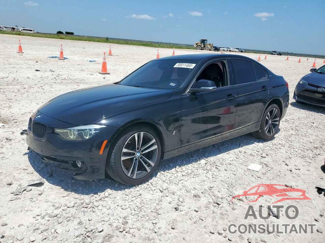 BMW 3 SERIES 2018 - WBA8E1C51JA758780