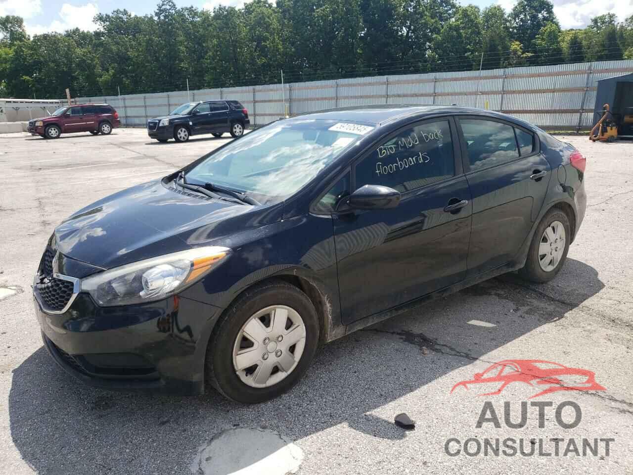 KIA FORTE 2016 - KNAFK4A65G5613496