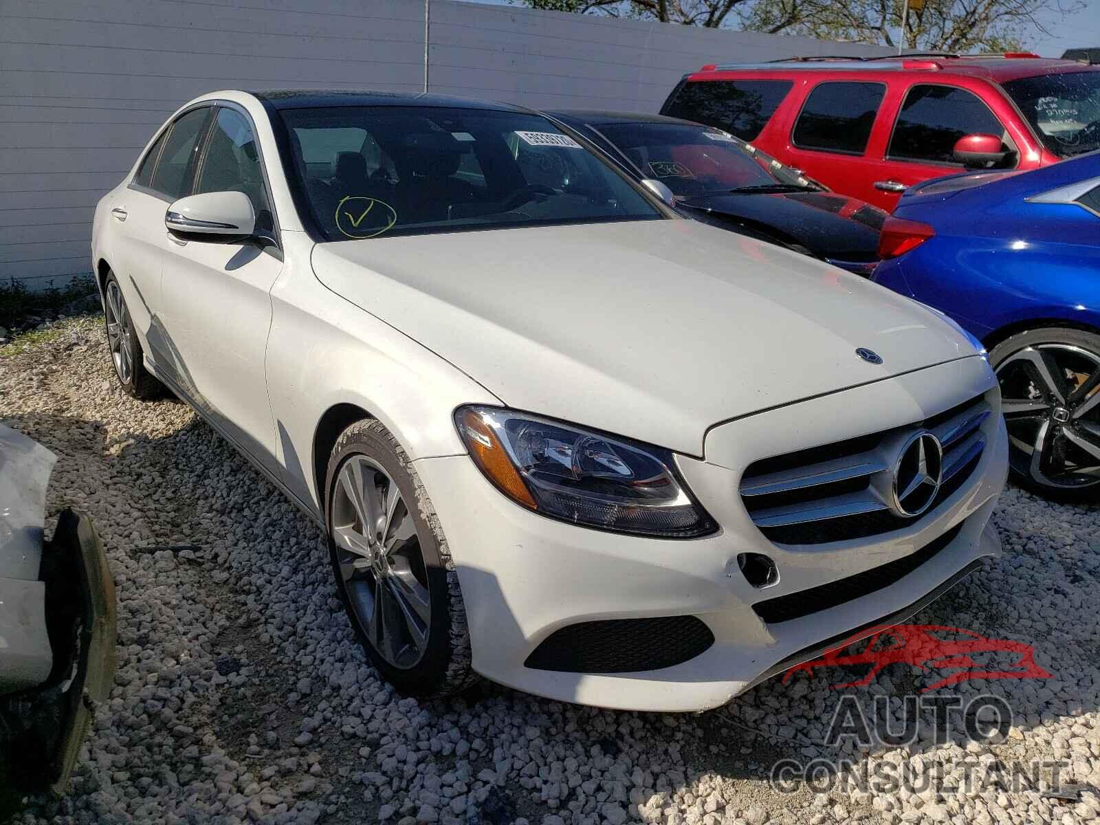 MERCEDES-BENZ C CLASS 2018 - 55SWF4JB7JU251664