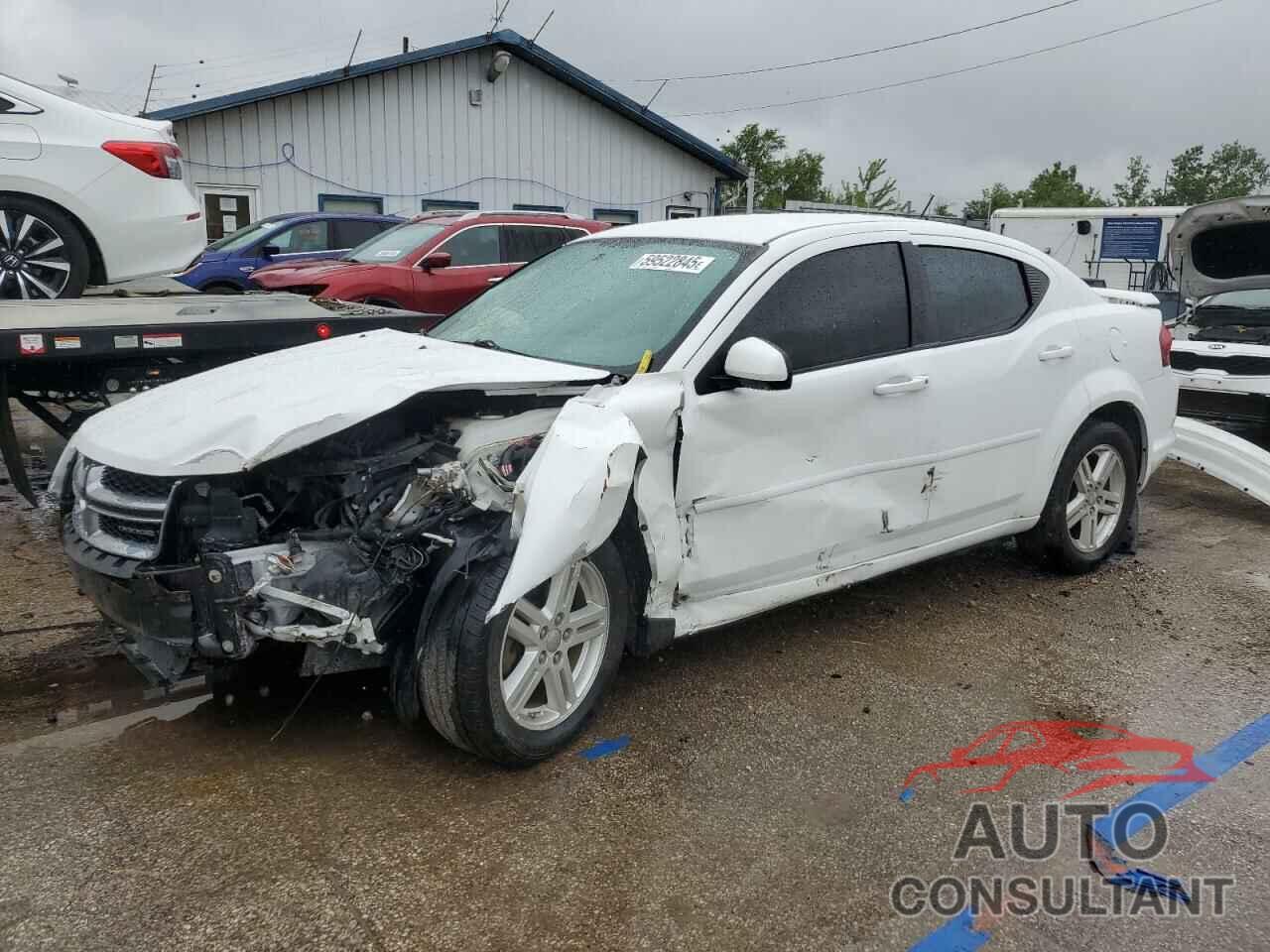 DODGE AVENGER 2012 - 1C3CDZCB6CN147888