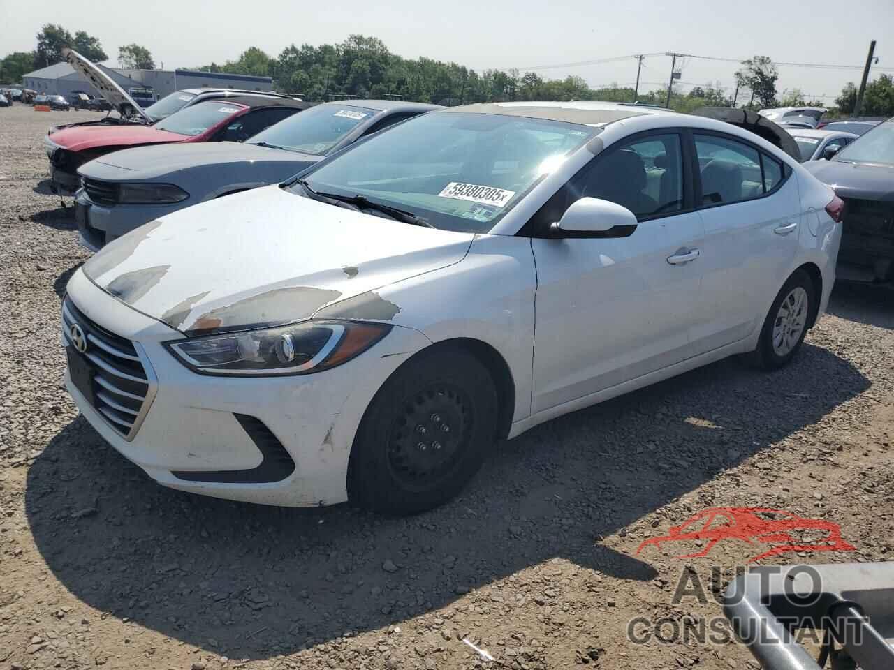 HYUNDAI ELANTRA 2017 - 5NPD74LF3HH173434