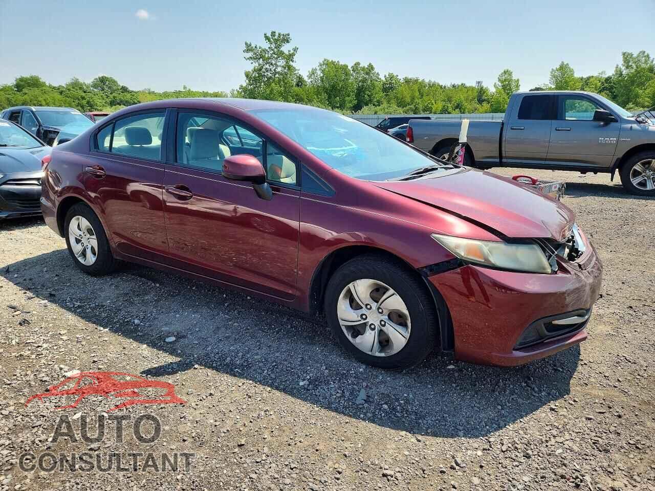 HONDA CIVIC 2013 - 2HGFB2F59DH538279