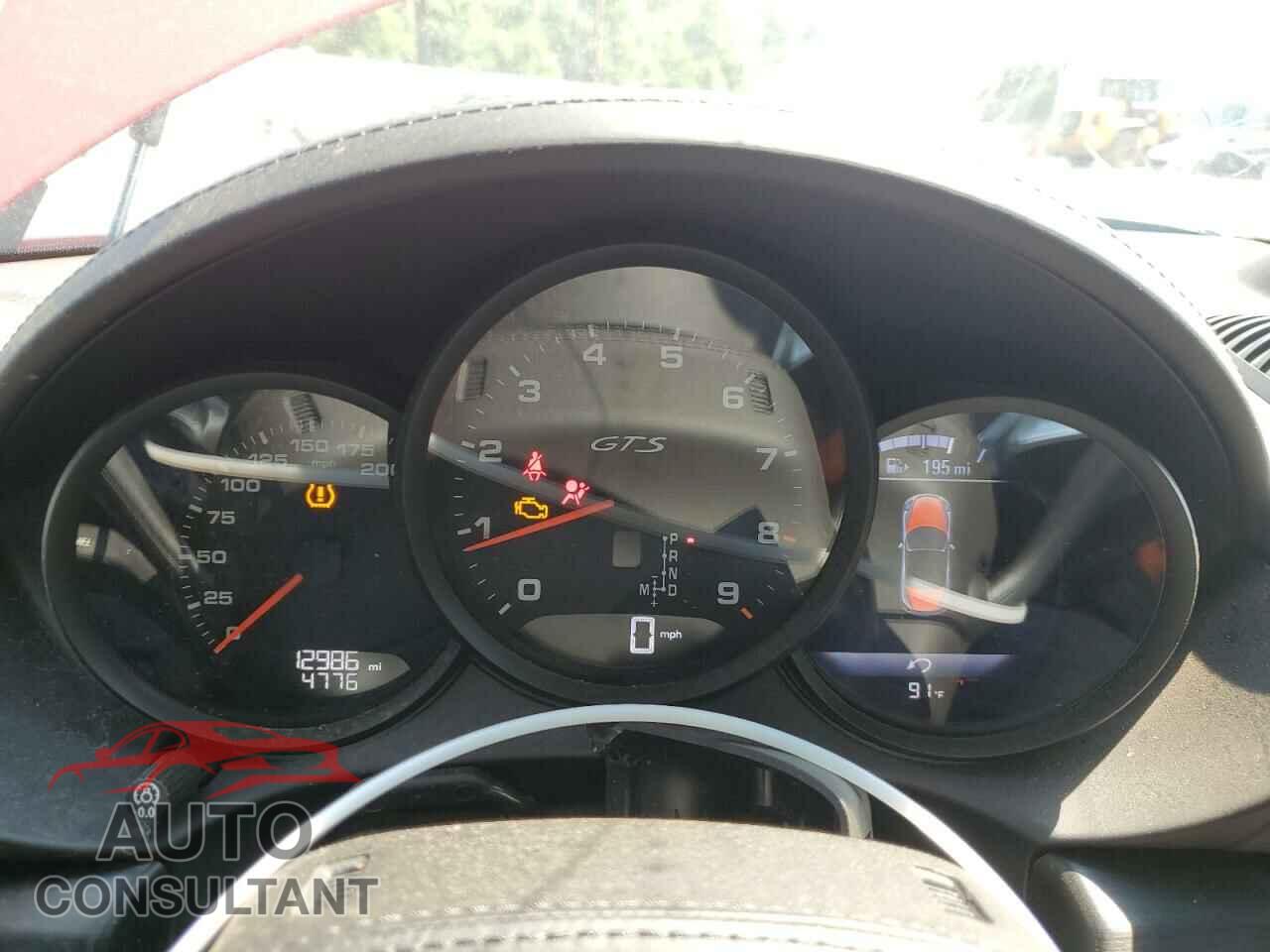 PORSCHE BOXSTER 2021 - WP0CD2A83MS232085