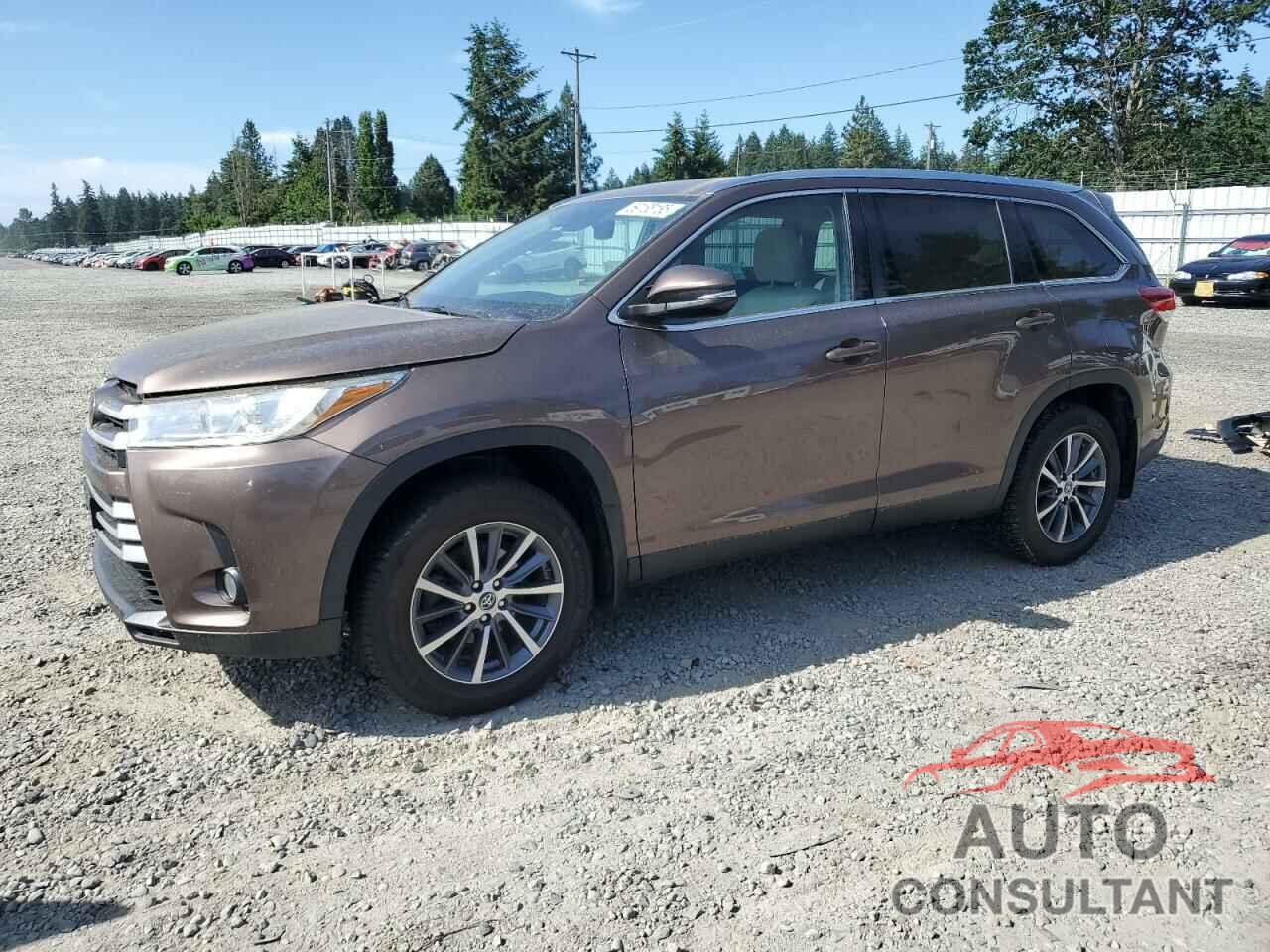 TOYOTA HIGHLANDER 2019 - 5TDJZRFH4KS954987