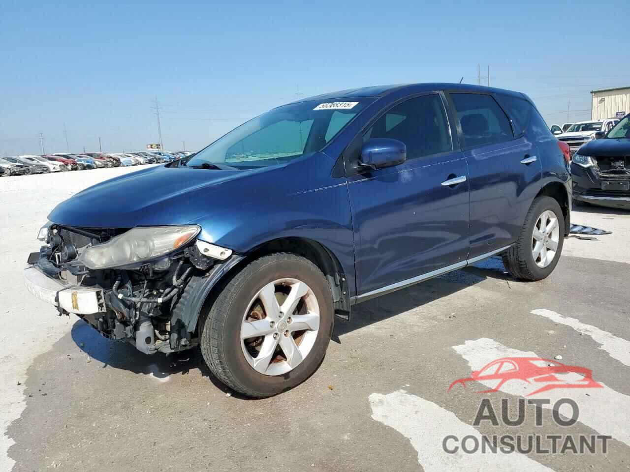 NISSAN MURANO 2009 - JN8AZ18U79W015164