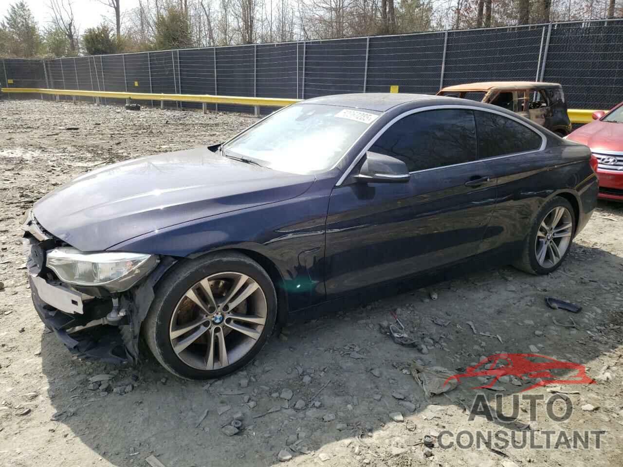 BMW 4 SERIES 2017 - WBA4P1C54HK522203