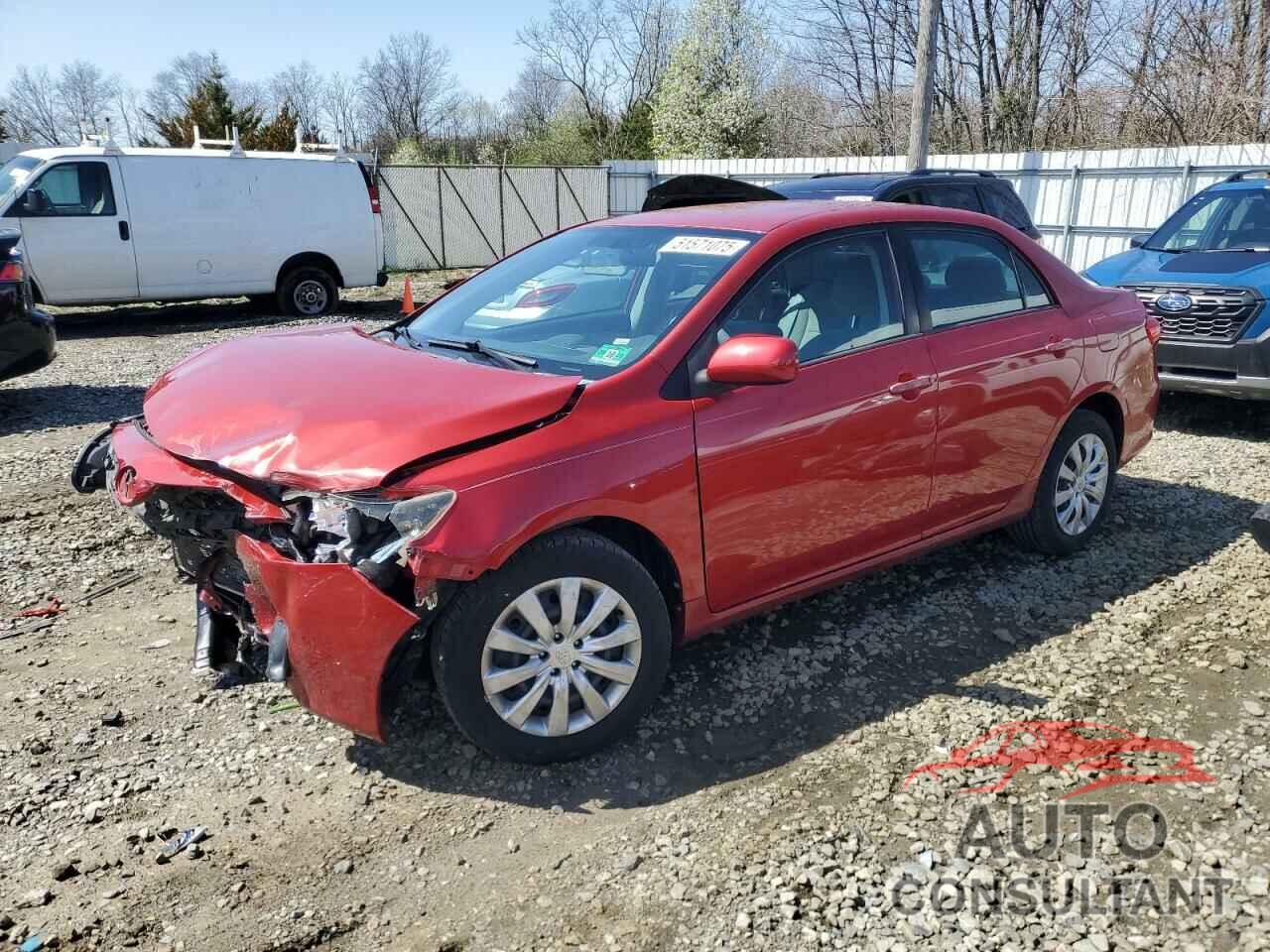 TOYOTA COROLLA 2012 - 2T1BU4EE8CC866290