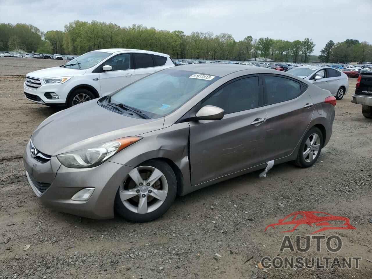 HYUNDAI ELANTRA 2012 - 5NPDH4AE7CH103385