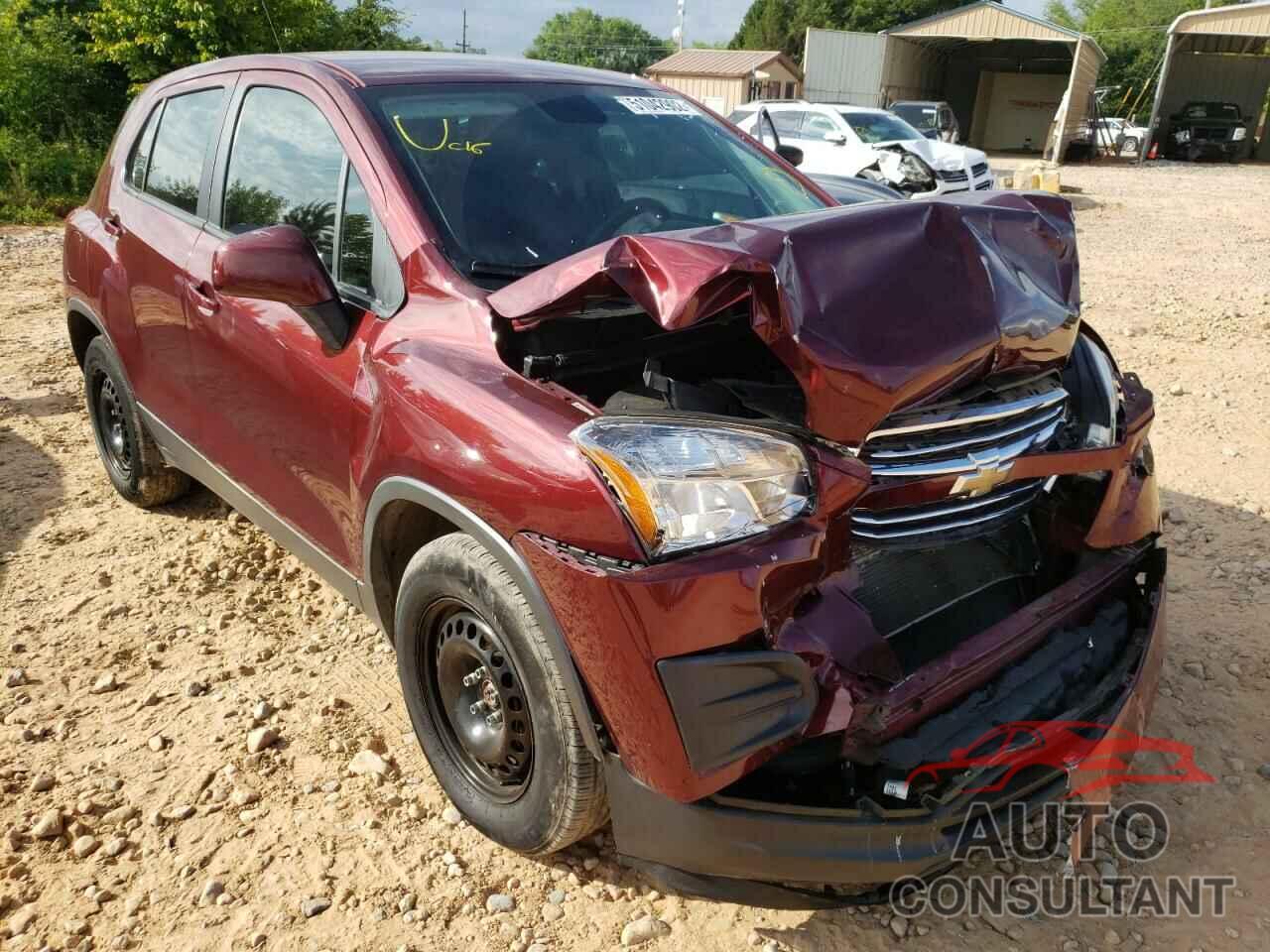 CHEVROLET TRAX 2016 - 3GNCJKSB9GL278890