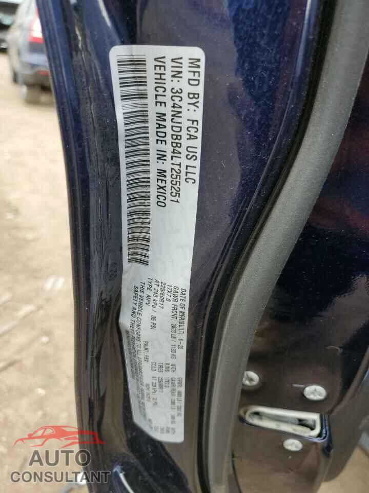 JEEP COMPASS 2020 - 3C4NJDBB4LT255251