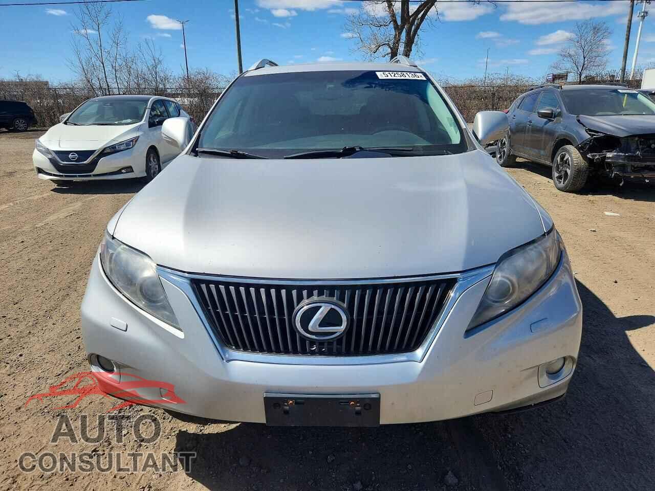 LEXUS RX350 2010 - 2T2BK1BA4AC020110