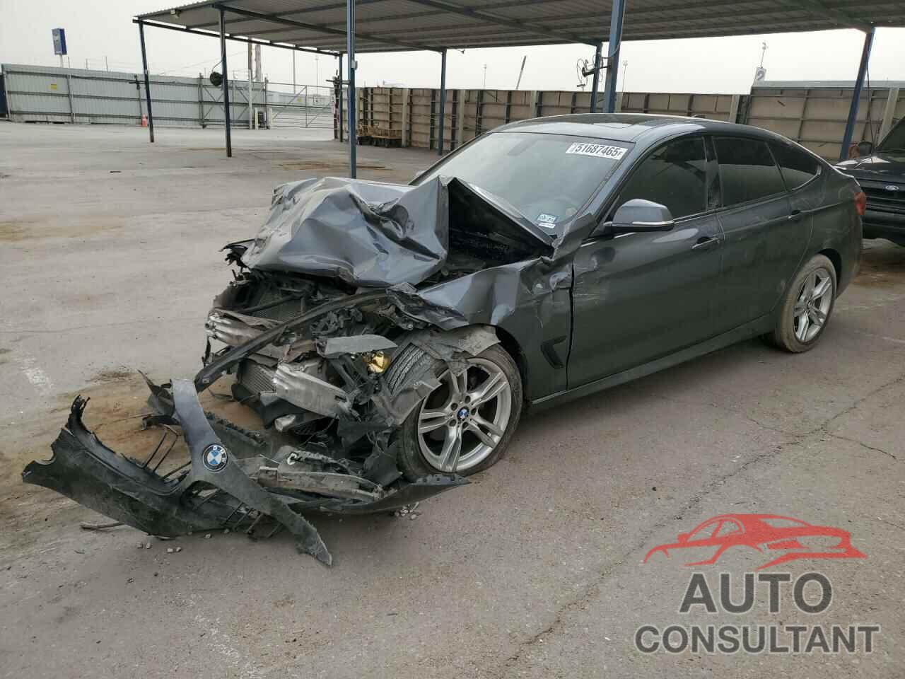 BMW 3 SERIES 2014 - WBA3X5C5XED559131