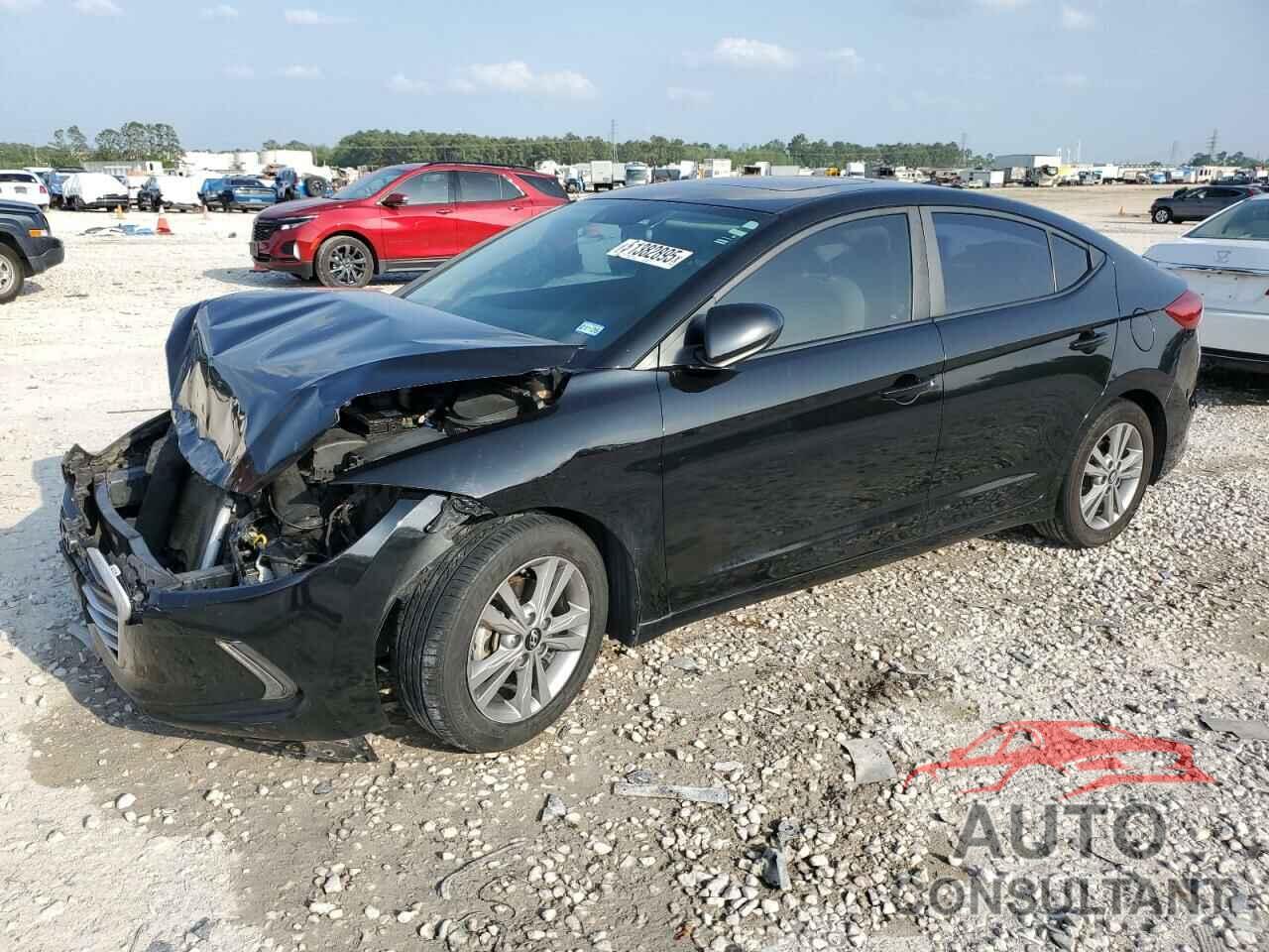 HYUNDAI ELANTRA 2018 - KMHD84LF9JU520480