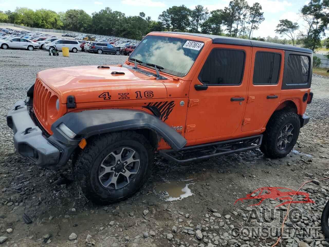 JEEP WRANGLER 2018 - 1C4HJXDN4JW192228