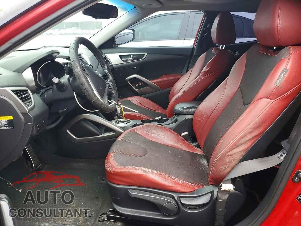 HYUNDAI VELOSTER 2012 - KMHTC6AD5CU063130