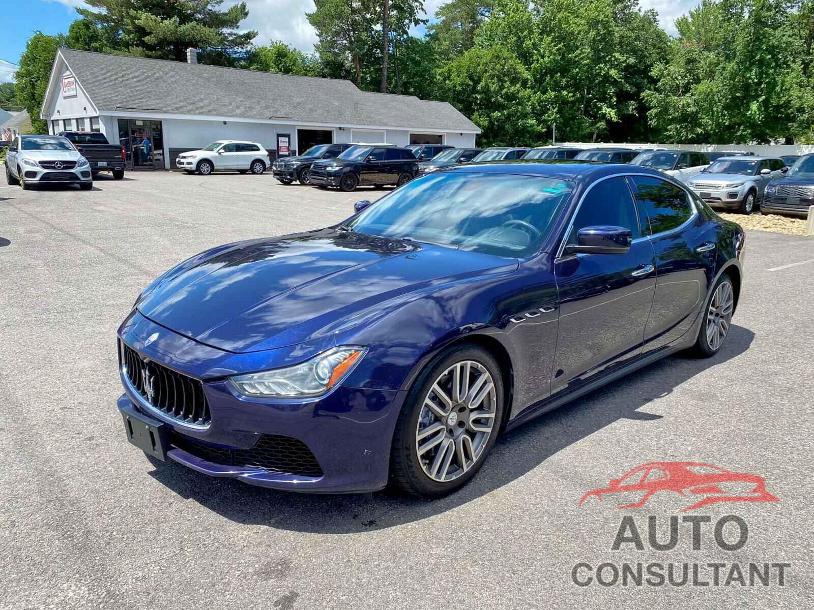 MASERATI ALL MODELS 2016 - ZAM57RTA2G1165901