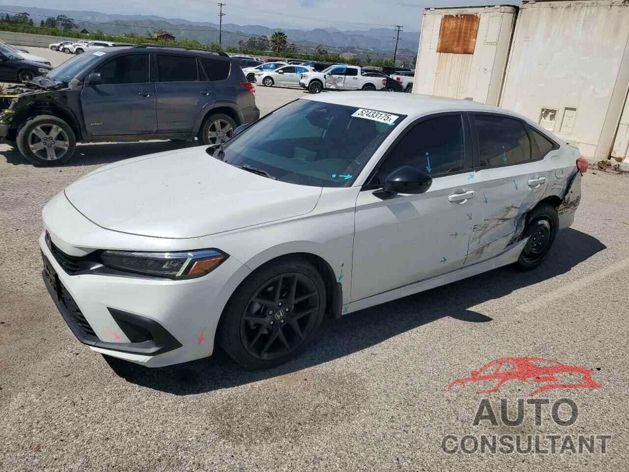 HONDA CIVIC 2022 - 2HGFE2F51NH603571