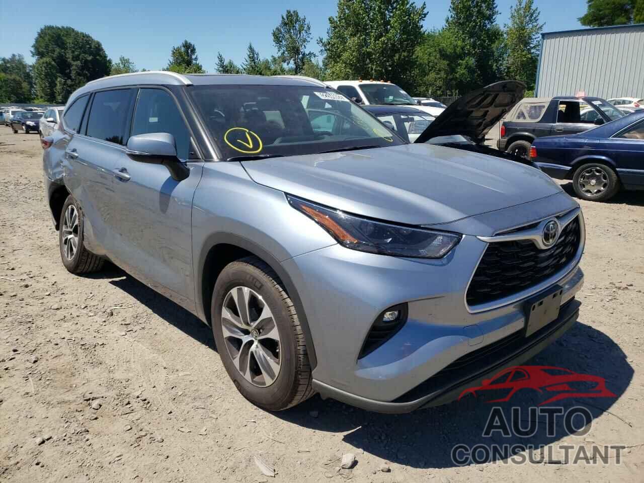 TOYOTA HIGHLANDER 2022 - 5TDGZRAH3NS118917