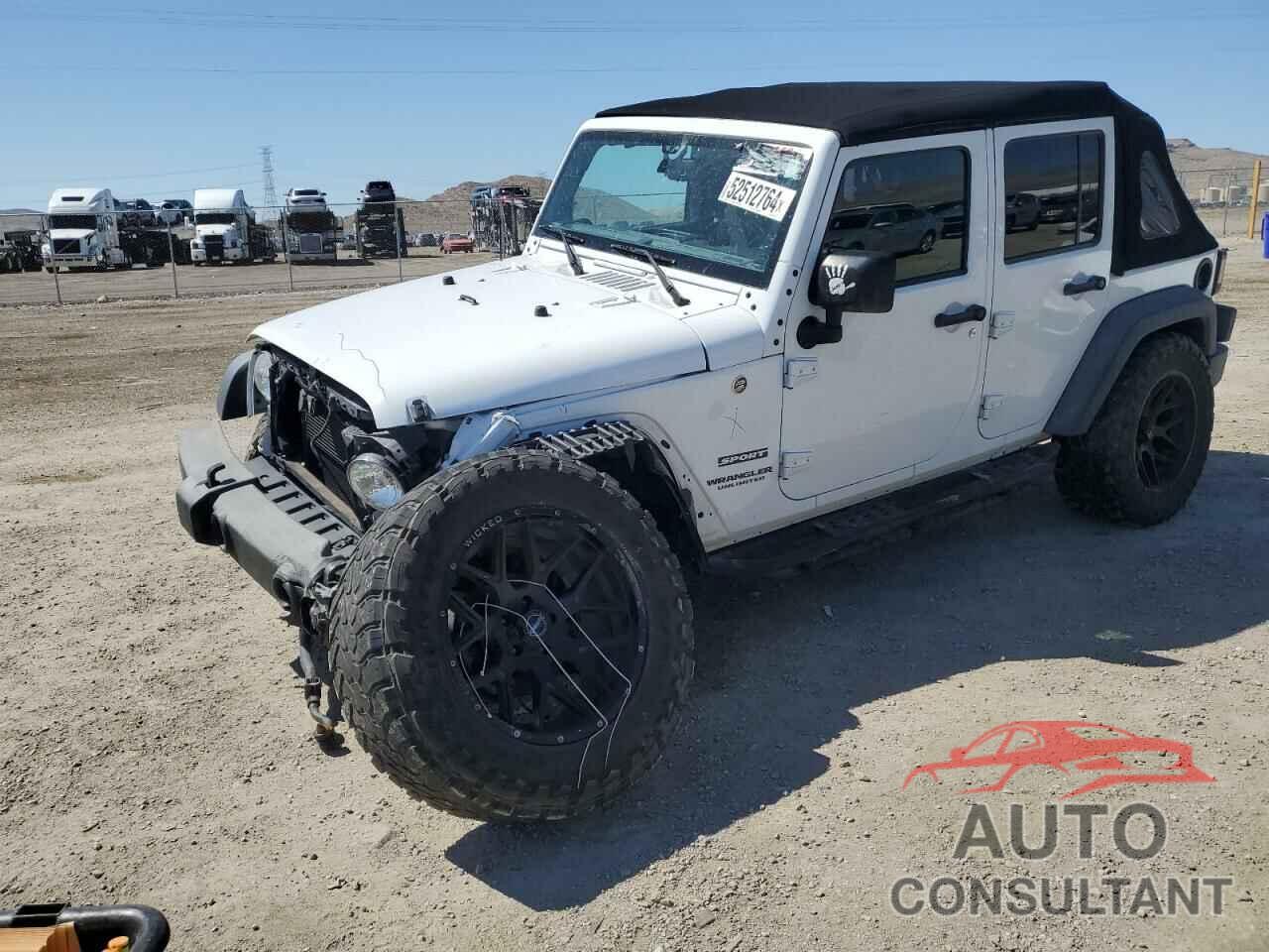 JEEP WRANGLER 2017 - 1C4BJWDG2HL551380