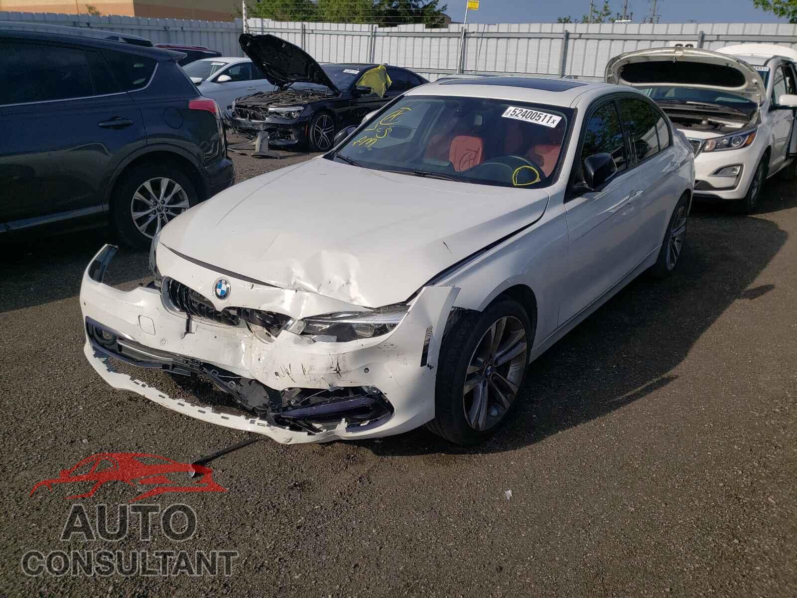 BMW 3 SERIES 2016 - WBA8E5G57GNU19511