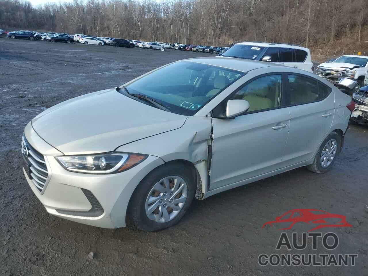 HYUNDAI ELANTRA 2017 - KMHD74LF6HU370132