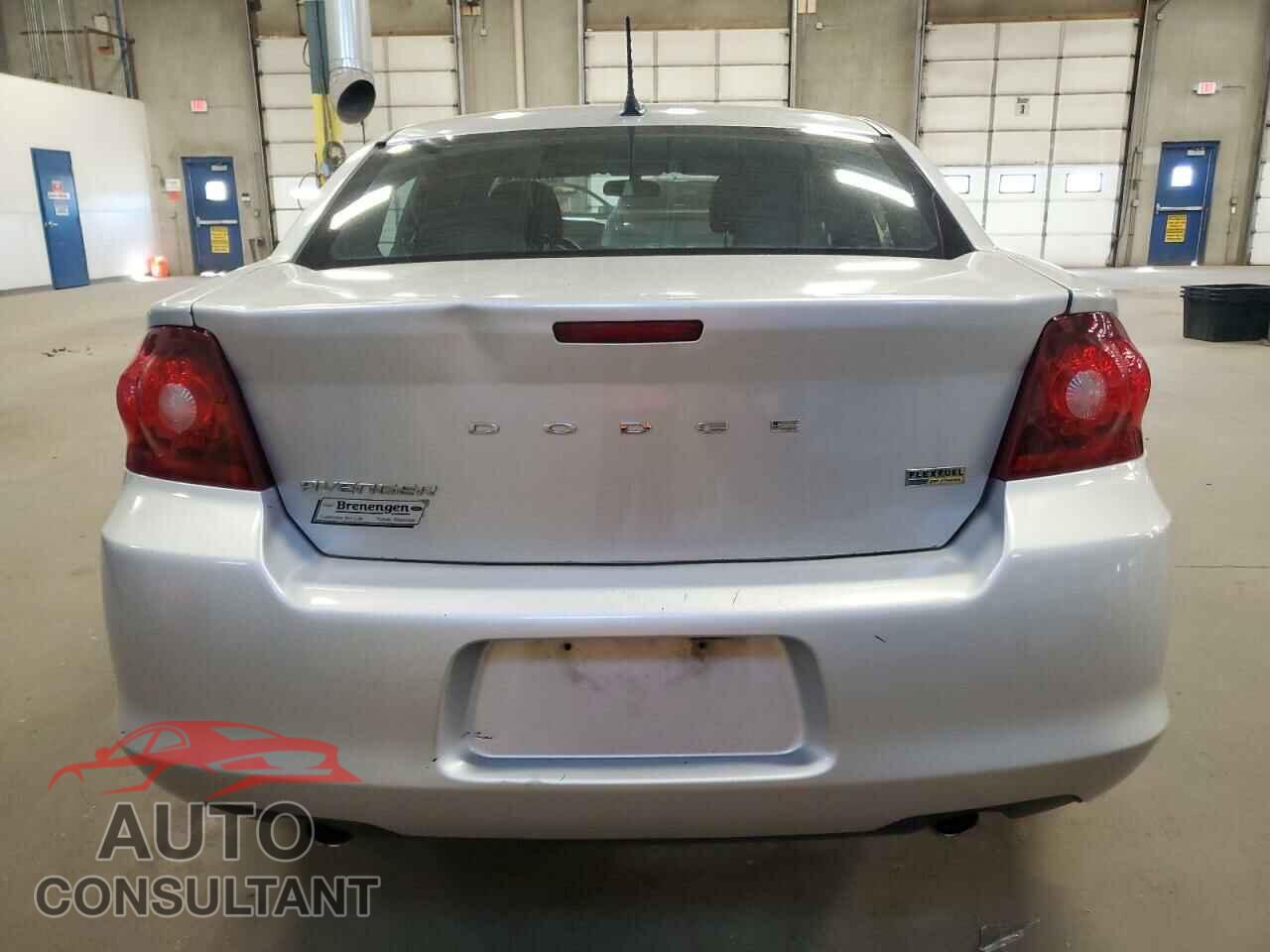 DODGE AVENGER 2012 - 1C3CDZAG0CN258936
