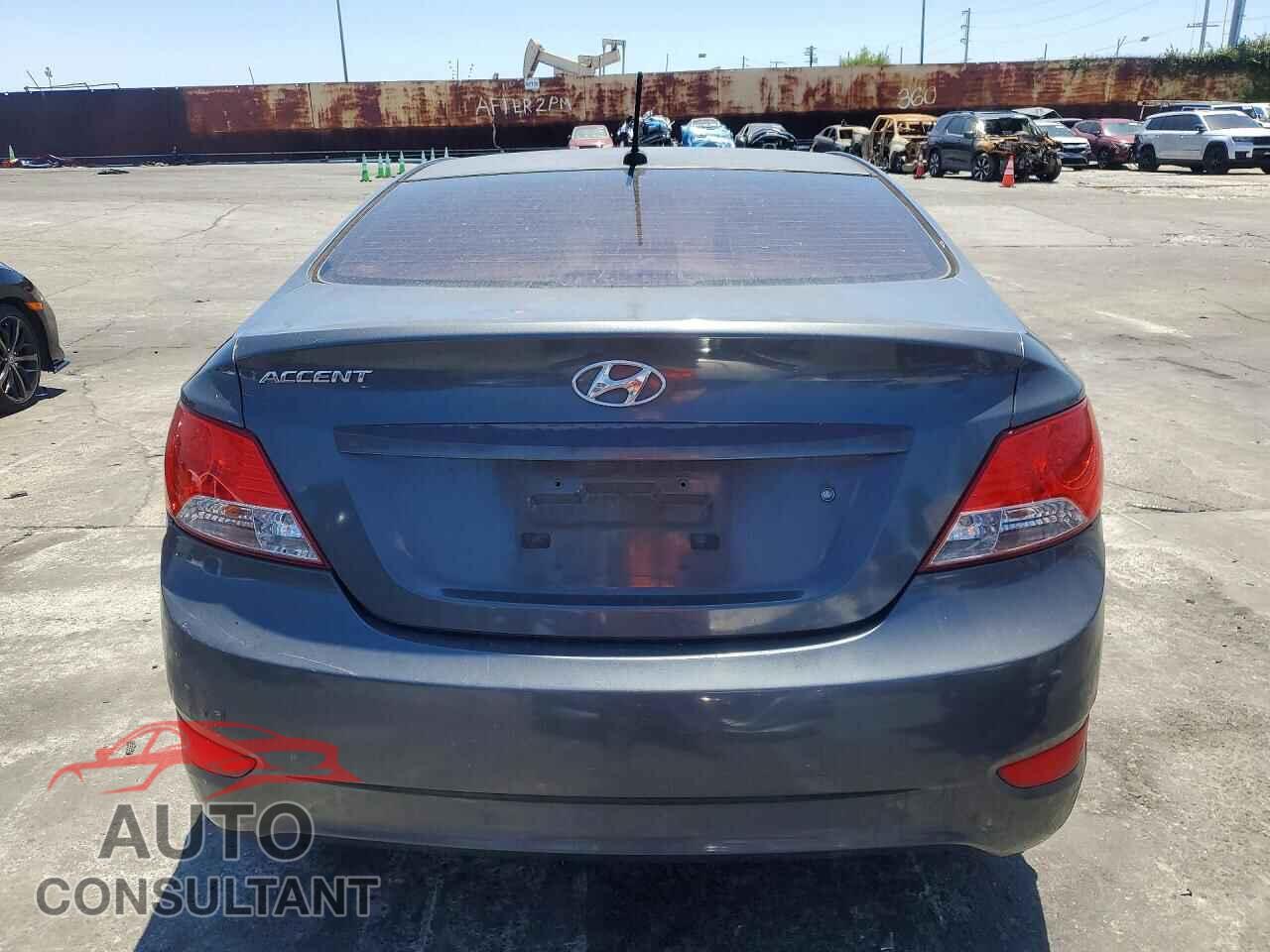 HYUNDAI ACCENT 2013 - KMHCU4AE0DU283934