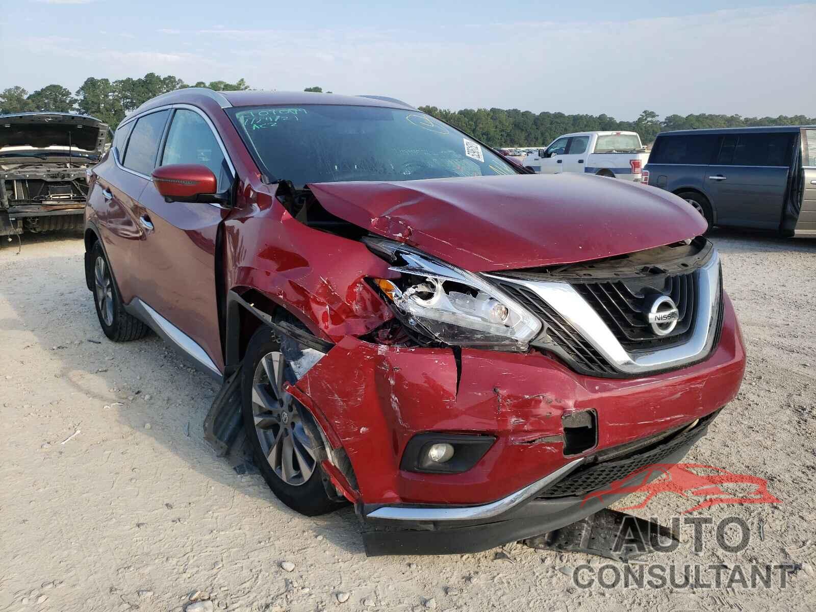 NISSAN MURANO 2016 - 5N1AZ2MGXGN139624