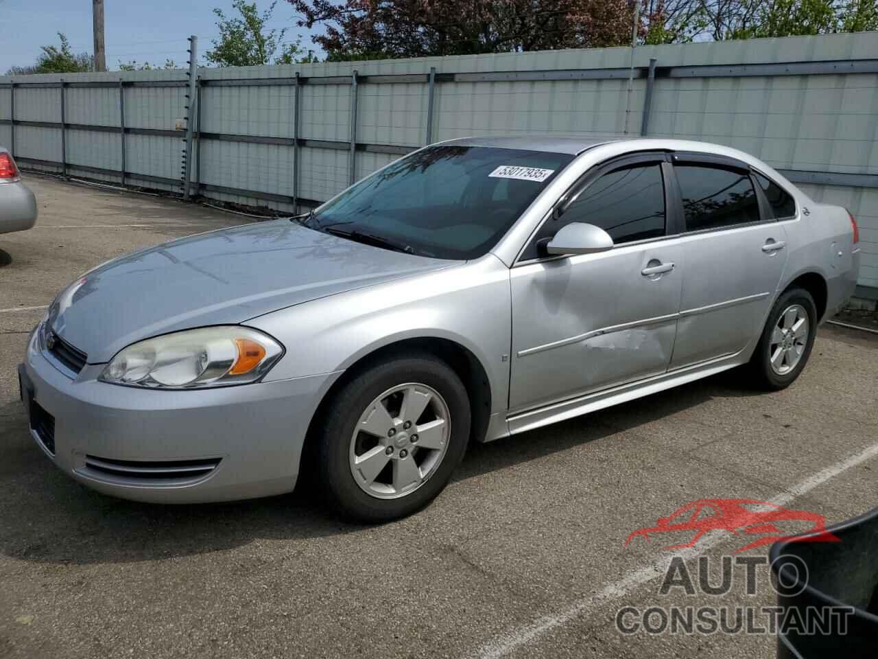 CHEVROLET IMPALA 2009 - 2G1WT57N591168467