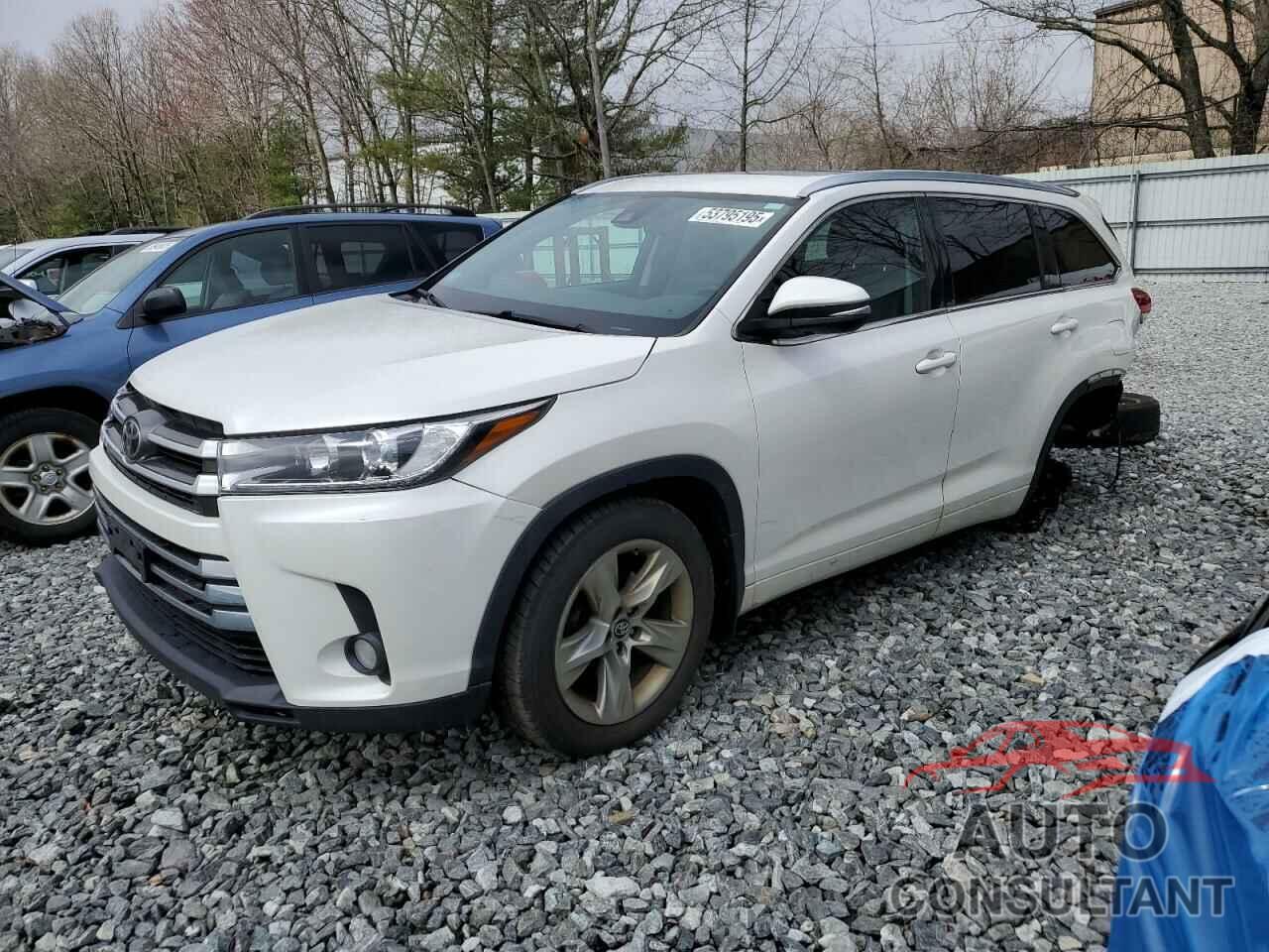 TOYOTA HIGHLANDER 2017 - 5TDDZRFH5HS391423