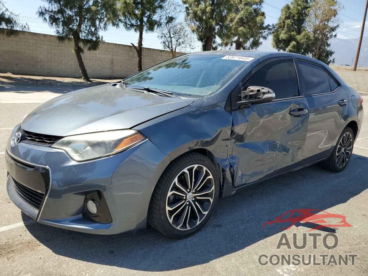 TOYOTA COROLLA 2014 - 5YFBURHE8EP160559