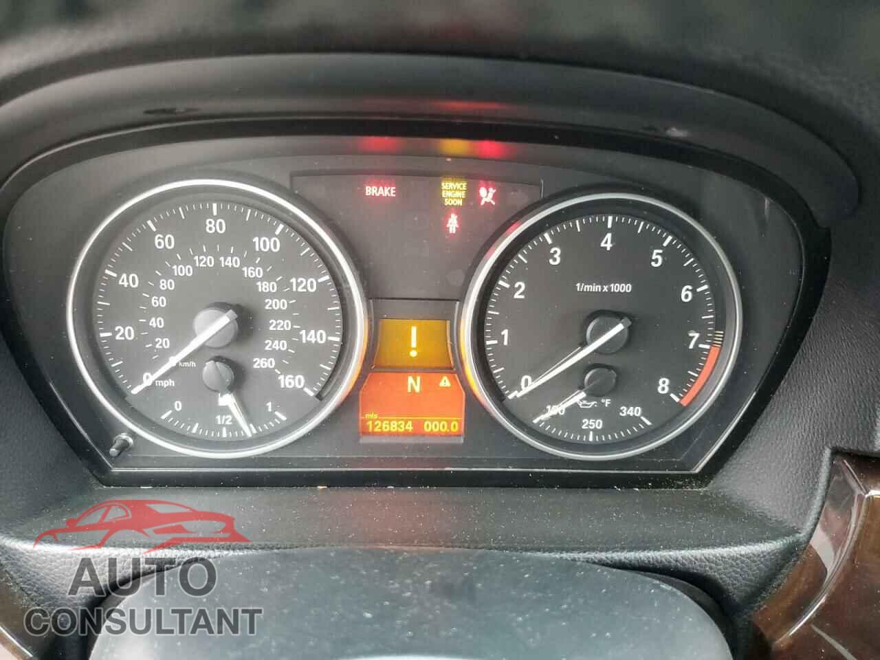BMW 3 SERIES 2012 - WBAKE3C55CE770590