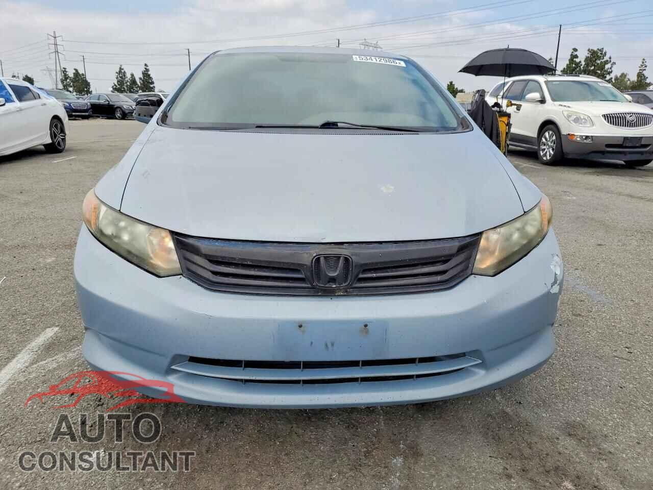 HONDA CIVIC 2012 - 19XFB2F54CE389367