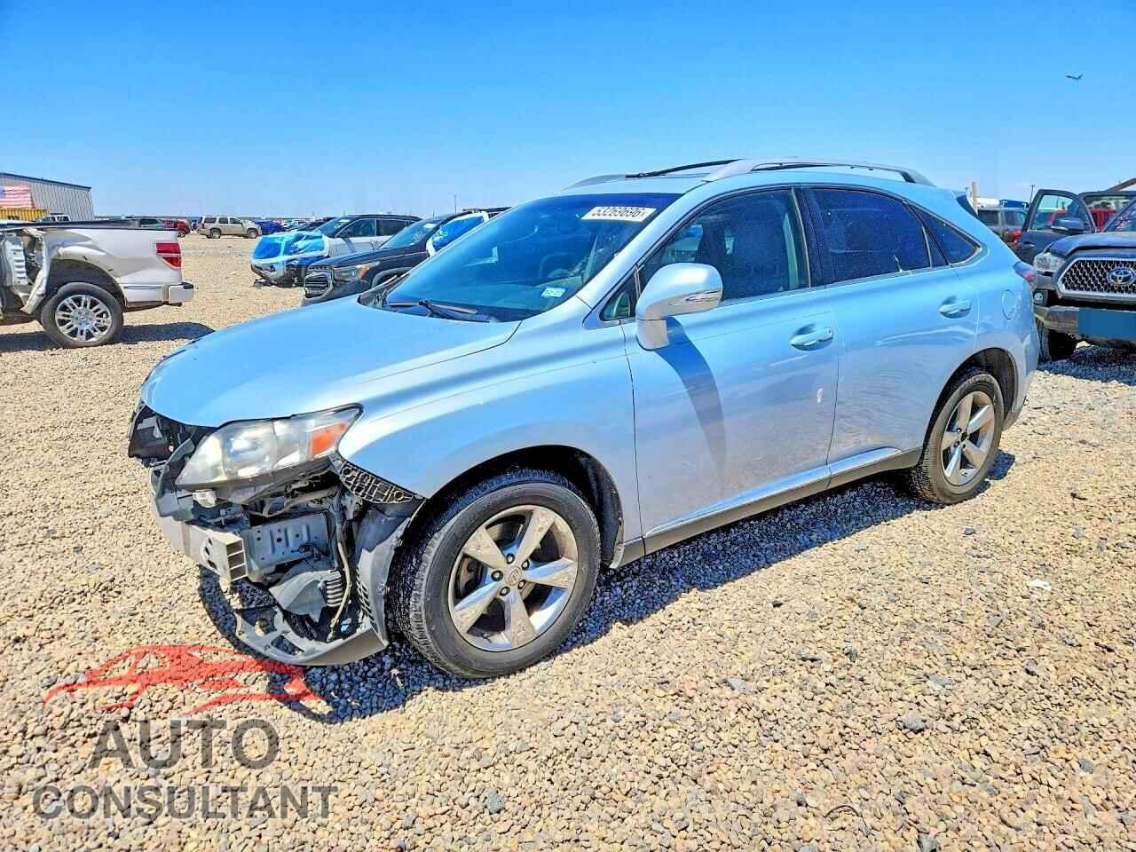 LEXUS RX350 2011 - 2T2BK1BA9BC092504