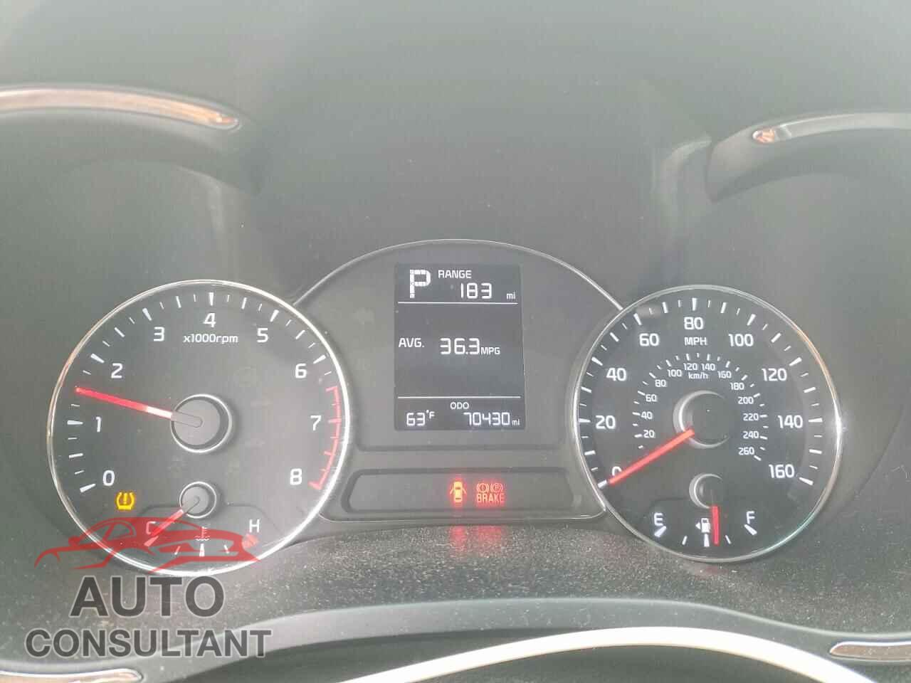 KIA FORTE 2017 - 3KPFK4A77HE077331