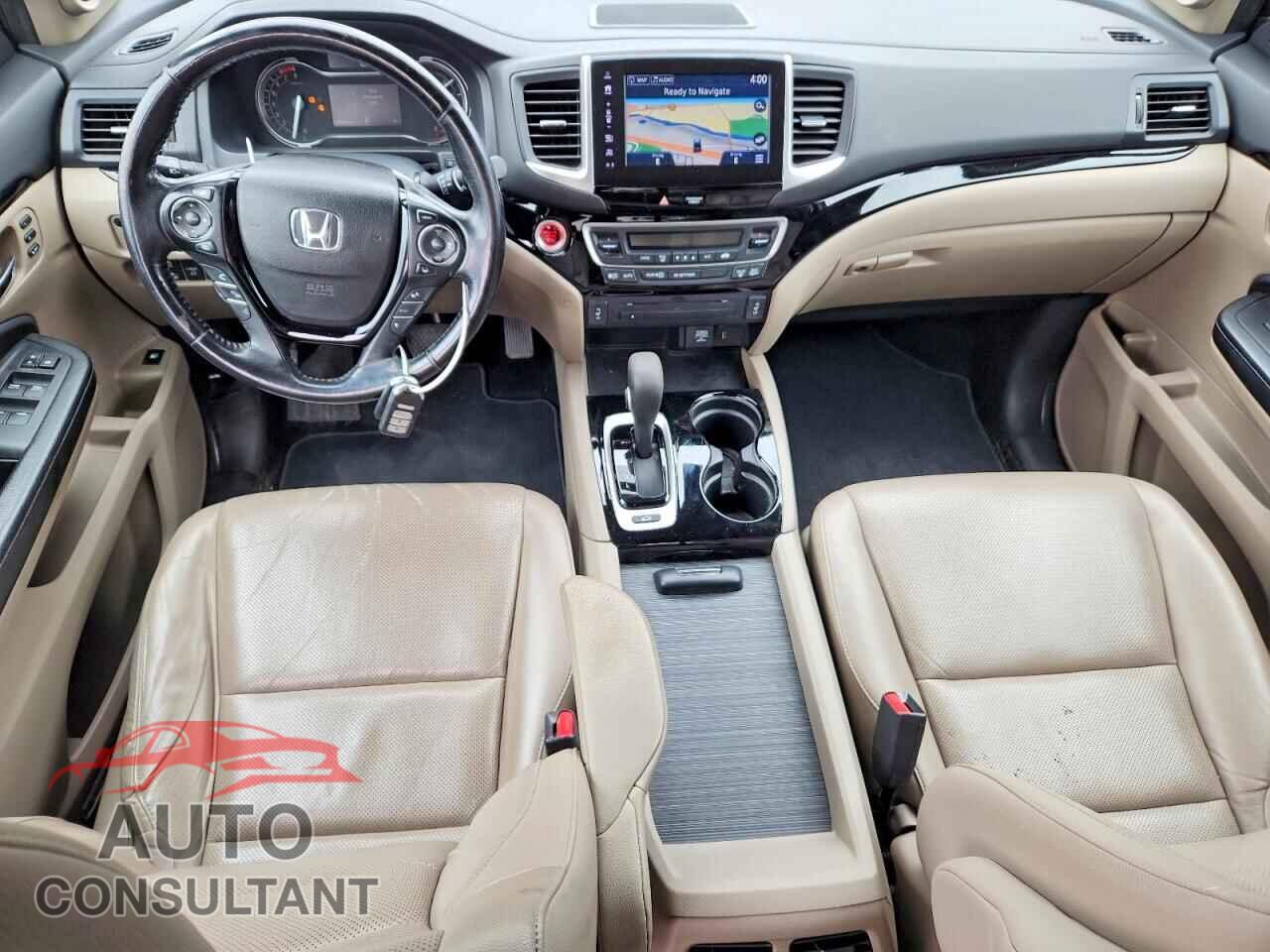 HONDA RIDGELINE 2017 - 5FPYK3F7XHB007853